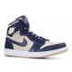 WMNS AIR JORDAN 1 HIGH NAVY CREAM  Boty aq9131 401