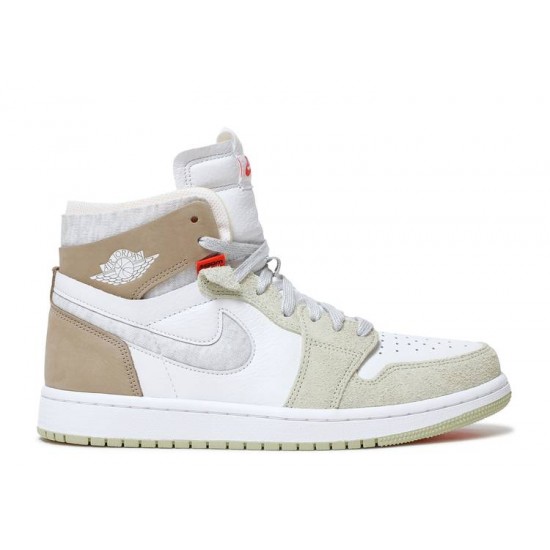 WMNS AIR JORDAN 1 HIGH ZOOM COMFORT OLIVE AURA  Boty ct0979 102