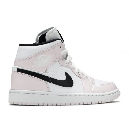 WMNS AIR JORDAN 1 MID BARELY ROSE  Boty bq6472 500