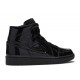 WMNS AIR JORDAN 1 MID PATENT SE TRIPLE BLACK  Boty bq6472 002