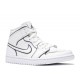 WMNS AIR JORDAN 1 MID SE IRIDESCENT TRIM  Boty ck6587 100