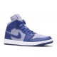 WMNS AIR JORDAN 1 MID SE IRON PURPLE DEEP ROYAL  Boty dh7821 500