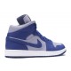 WMNS AIR JORDAN 1 MID SE IRON PURPLE DEEP ROYAL  Boty dh7821 500