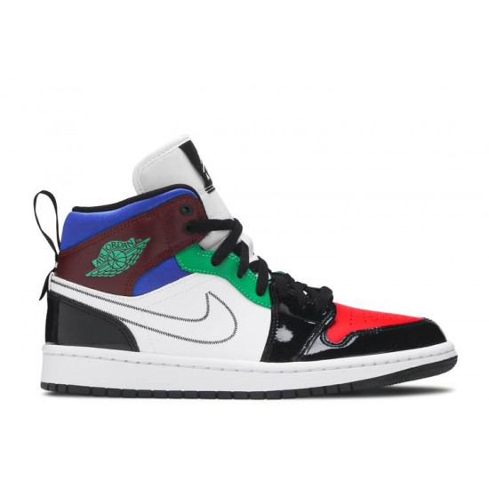 WMNS AIR JORDAN 1 MID SE MULTI COLOR  Boty db5454 001