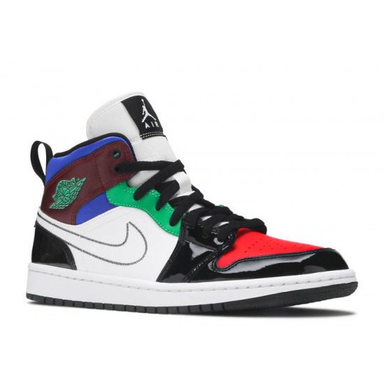 WMNS AIR JORDAN 1 MID SE MULTI COLOR  Boty db5454 001