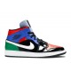 WMNS AIR JORDAN 1 MID SE MULTI PATENT  Boty cv5276 001