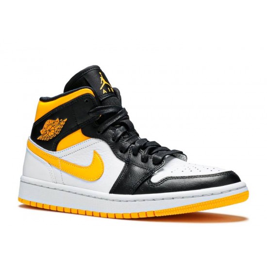 WMNS AIR JORDAN 1 MID SE WHITE LASER ORANGE  Boty cv5276 107