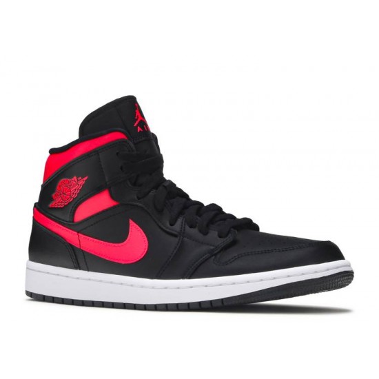 WMNS AIR JORDAN 1 MID SIREN RED  Boty bq6472 004