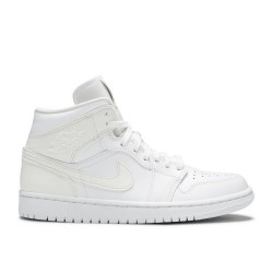 WMNS AIR JORDAN 1 MID WHITE IVORY  Boty bq6472 112