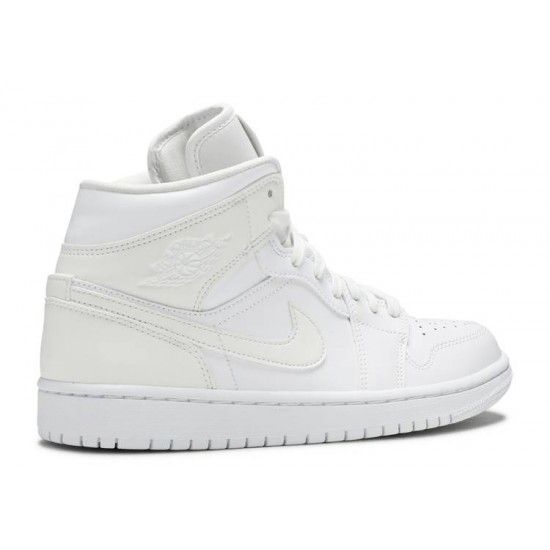 WMNS AIR JORDAN 1 MID WHITE IVORY  Boty bq6472 112