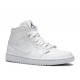 WMNS AIR JORDAN 1 MID WHITE SNAKESKIN  Boty bq6472 110