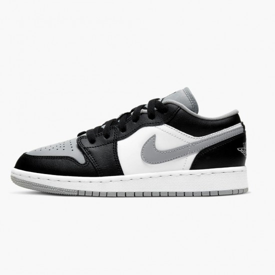 Air Jordan 1 Retro Low Smoke Grey Black/Black/Lt Smoke Grey Dámské/Pánské Boty