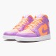 Air Jordan 1 Mid SE Atomic Pulse Orange Pulse/Atomic Violet Dámské/Pánské Boty