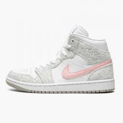 Air Jordan 1 Mid SE Light Iron Ore Light Iron Ore/Atmosphere/White Dámské/Pánské Boty