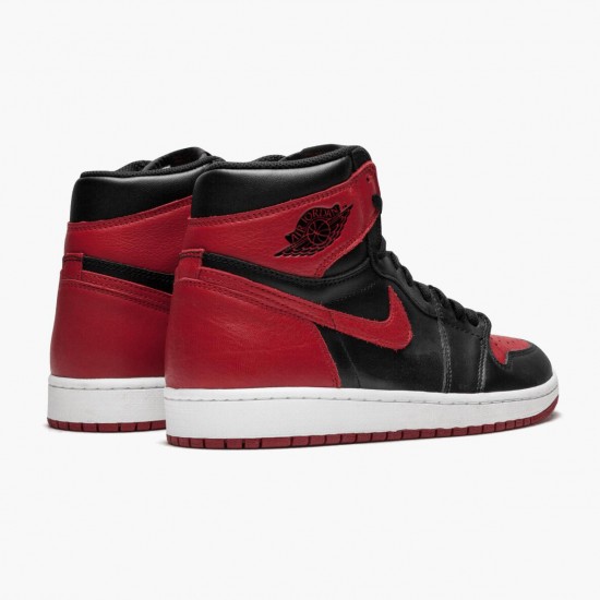 Air Jordan 1 Retro High OG Banned Bred Black/Varsity Red-White Dámské/Pánské Boty