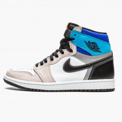 Air Jordan 1 Retro High OG Prototype White/Multi-Color/Total Orange Dámské/Pánské Boty