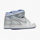 Air Jordan 1 High Zoom Racer Blue Whit/White-Racer Blue Pánské Boty