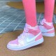 Air Jordan 1 Mid Digital Pink Digital Pink/White Pink/Foam Sail Dámskés Boty