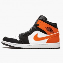 Air Jordan 1 Mid Shattered Backboard Black/White Starfish Pánské Boty