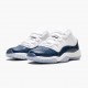 Air Jordan 11 Low Navy Snakeskin Whiite/Black/Navy Black Pánské Boty