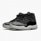 Air Jordan 11 Retro 25th Anniversary Black/Clear/White/Metallic Silver Dámské/Pánské Boty