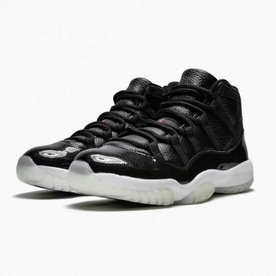 Air Jordan 11 Retro 72 10 Black Gym Red White Anthracite Black Black/Black-Varsity Red Dámské/Pánské Boty