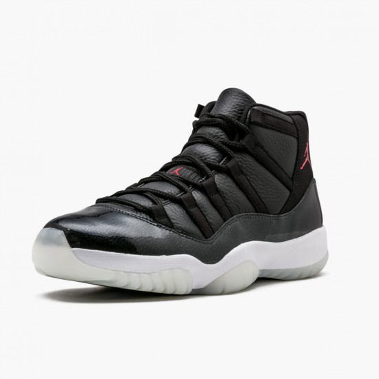 Air Jordan 11 Retro 72 10 Black Gym Red White Anthracite Black Black/Black-Varsity Red Dámské/Pánské Boty