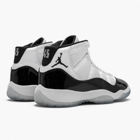 Air Jordan 11 Retro Concord 2018 White/Black/Concord Black Dámské/Pánské Boty