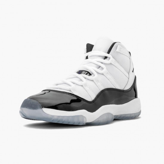 Air Jordan 11 Retro Concord 2018 White/Black/Concord Black Dámské/Pánské Boty