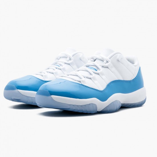 Air Jordan 11 Retro Low University Blue White/University Blue/Black Dámské/Pánské Boty