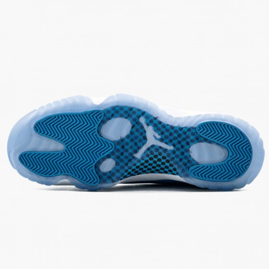 Air Jordan 11 Retro Low University Blue White/University Blue/Black Dámské/Pánské Boty