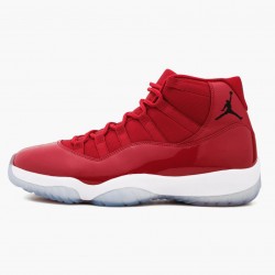 Air Jordan 11 Retro Win Like 96 Gym Red/Black/White/Black Dámské/Pánské Boty