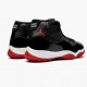 Air Jordan 11 Retro Bred 2019 Black/White/Varsity Red Pánské Boty