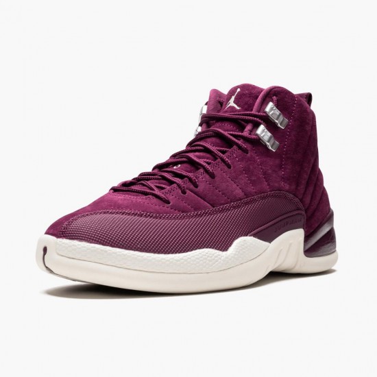 Air Jordan 12 Retro Bordeaux Bordeaux/Sail-Metallic Silver Pánské Boty