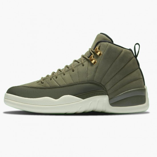 Air Jordan 12 Retro Chris Paul Class of 2003 Olive Canvas/Black-Sail Pánské Boty