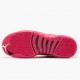 Air Jordan 12 Retro Dynamic Pink White/Vivid Pink/Mtllc Silver Dámskés Boty