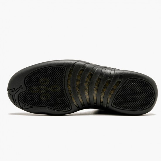 Air Jordan 12 Retro OVO Black Black/Black/Metallic Gold Pánské Boty