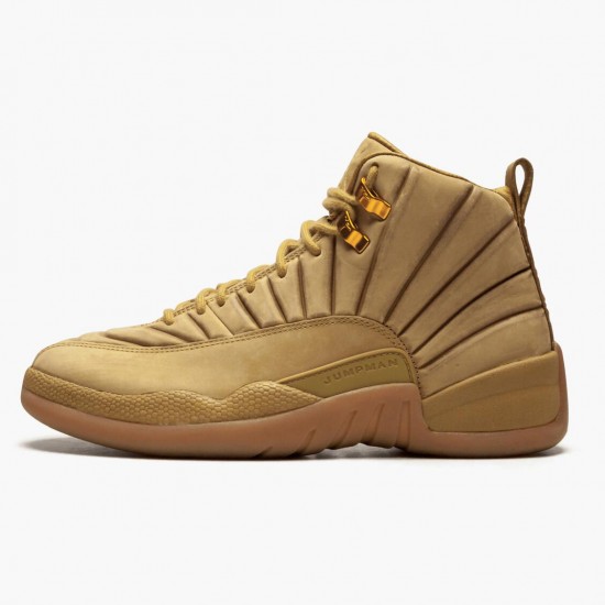 Air Jordan 12 Retro PSNY Wheat Wheat/Wheat Gum/Light Brown Pánské Boty