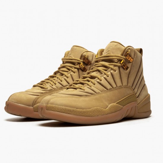 Air Jordan 12 Retro PSNY Wheat Wheat/Wheat Gum/Light Brown Pánské Boty