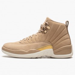 Air Jordan 12 Retro Vachetta Tan Vachetta Tan/Metallic Gold-Sail Dámskés Boty