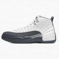 Air Jordan 12 Retro White Dark Grey White/Dark Grey/Gym Red Pánské Boty