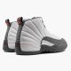 Air Jordan 12 Retro White Dark Grey White/Dark Grey/Gym Red Pánské Boty