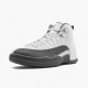 Air Jordan 12 Retro White Dark Grey White/Dark Grey/Gym Red Pánské Boty