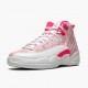 Air Jordan 12 Retro GS Arctic Pink White/Arctic Punch/Hyper Pink Dámskés Boty