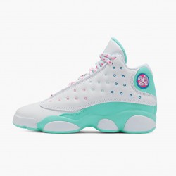 Air Jordan 13 Retro Aurora Green White/Soar Aurora Green Digita Dámskés Boty