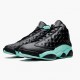 Air Jordan 13 Retro Island Green Black/Island Green/Metallic Si Pánské Boty