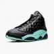 Air Jordan 13 Retro Island Green Black/Island Green/Metallic Si Pánské Boty