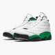 Air Jordan 13 Retro Lucky Green White/Black/Lucky Green Pánské Boty