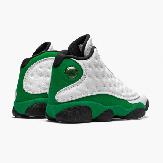 Air Jordan 13 Retro Lucky Green White/Black/Lucky Green Pánské Boty