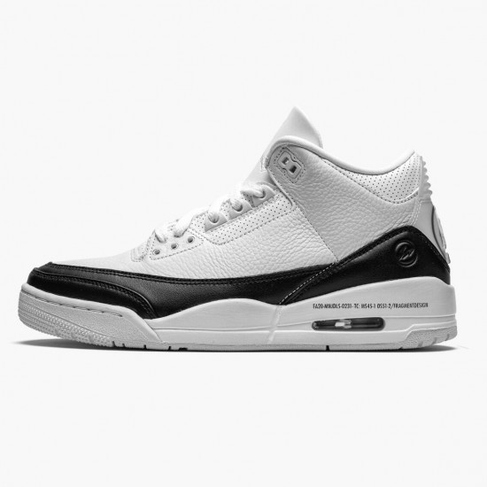 Air Jordan 3 Retro FragPánskét White/Black White Dámské/Pánské Boty